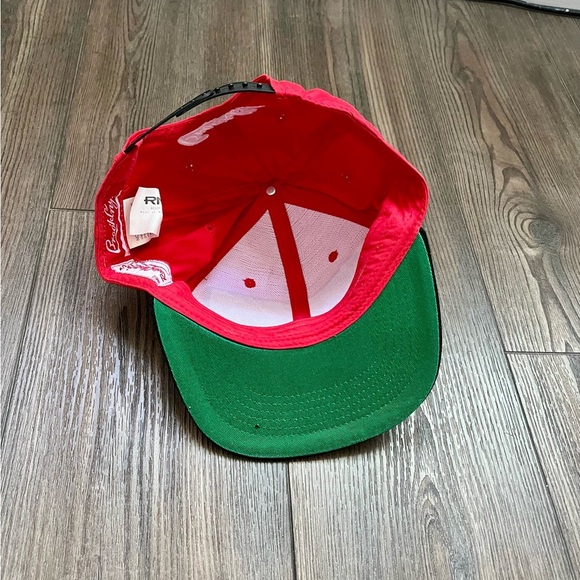 Brooklyn Red and Black Cap - Picture 5 of 8